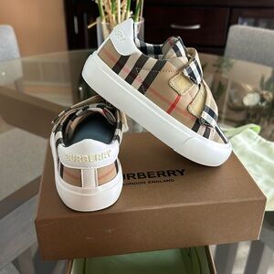 Authentic Burberry Sneakers For Kids (Unisex)